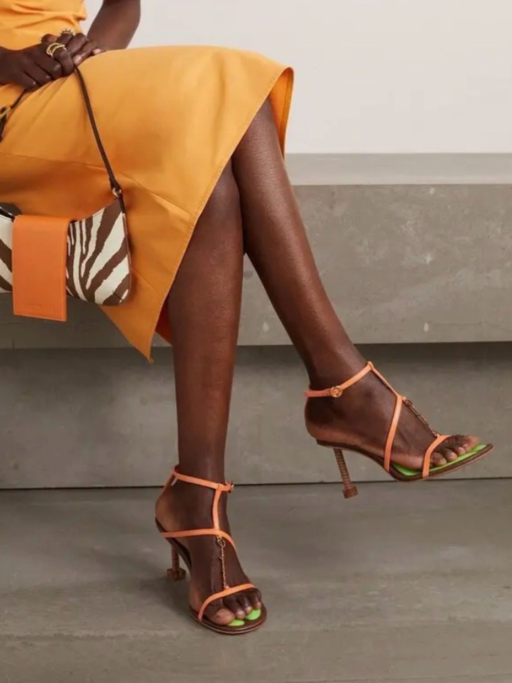 Jacquemus 'Pralu' sandals 37 : like New - Picture 3 of 15